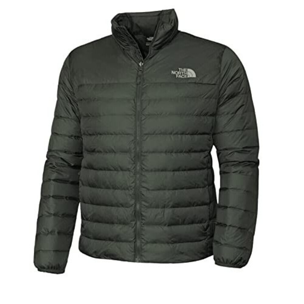 The North Face Flare 2 Puffer Jacket Mens 2XL Green 550-Down Long Sleeve APP2773